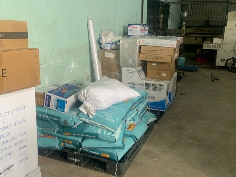 Hình ảnh kho hàng