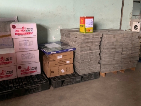 Hình ảnh kho hàng