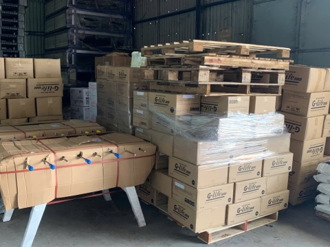 Hình ảnh kho hàng