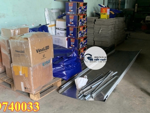 Hình kho hàng Tiến Phát