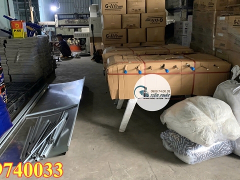 Hình kho hàng Tiến Phát