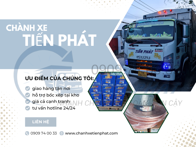 Chành Xe Tiến Phát Cần Thơ Kiên Giang