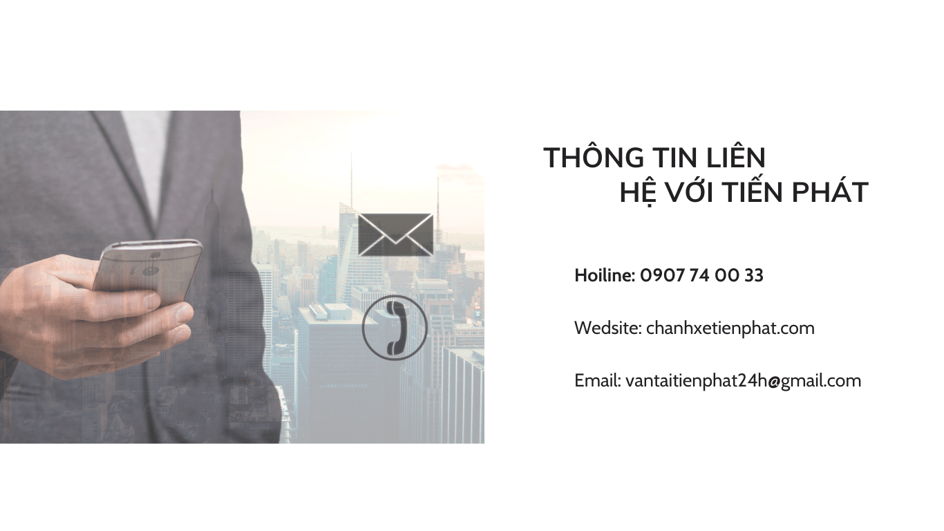 thông tin  liên hệ với chành xe tiến phát 