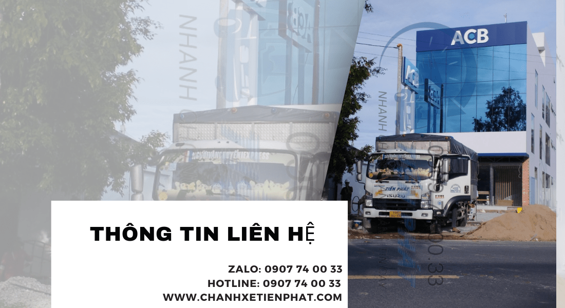 thông tin liên hệ của chành xe tiến phát