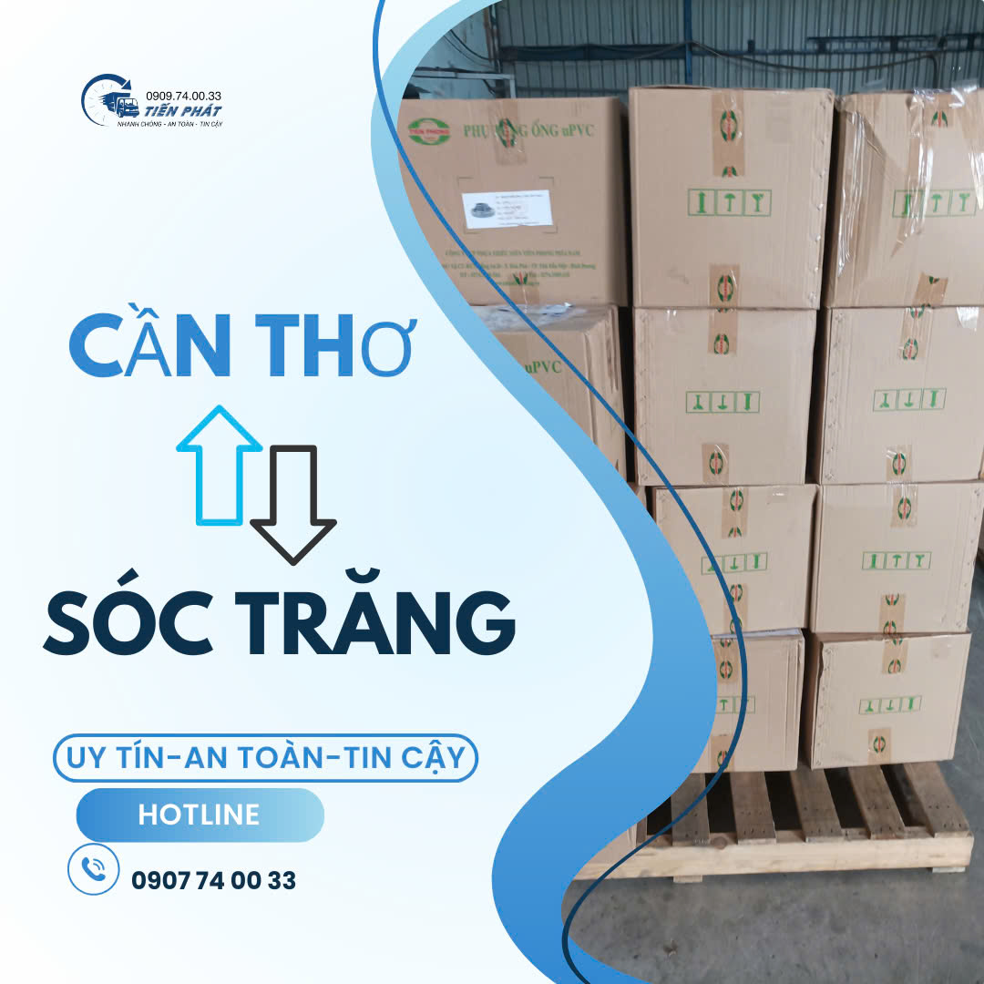 chành xe gửi hàng từ cần thơ về sóc trăng